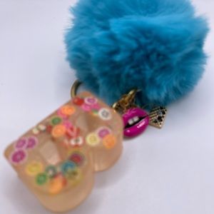 Resin Alphabet Keychain